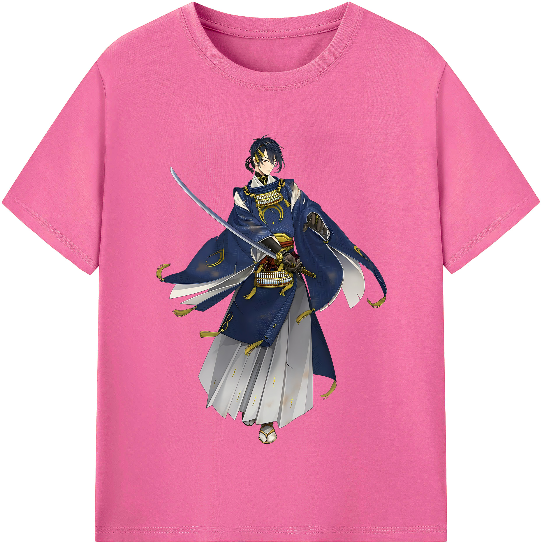 （画像用） 刀剣乱舞 Touken Ranbu レディースカジュアルプリントTシャツ（綿100％）